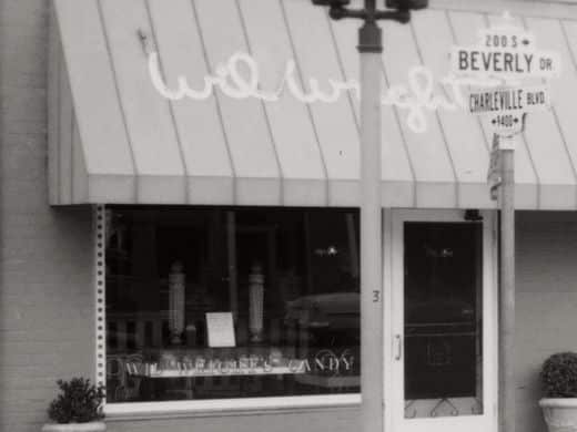 Wil Wright’s Beverly Drive window and signage detail.