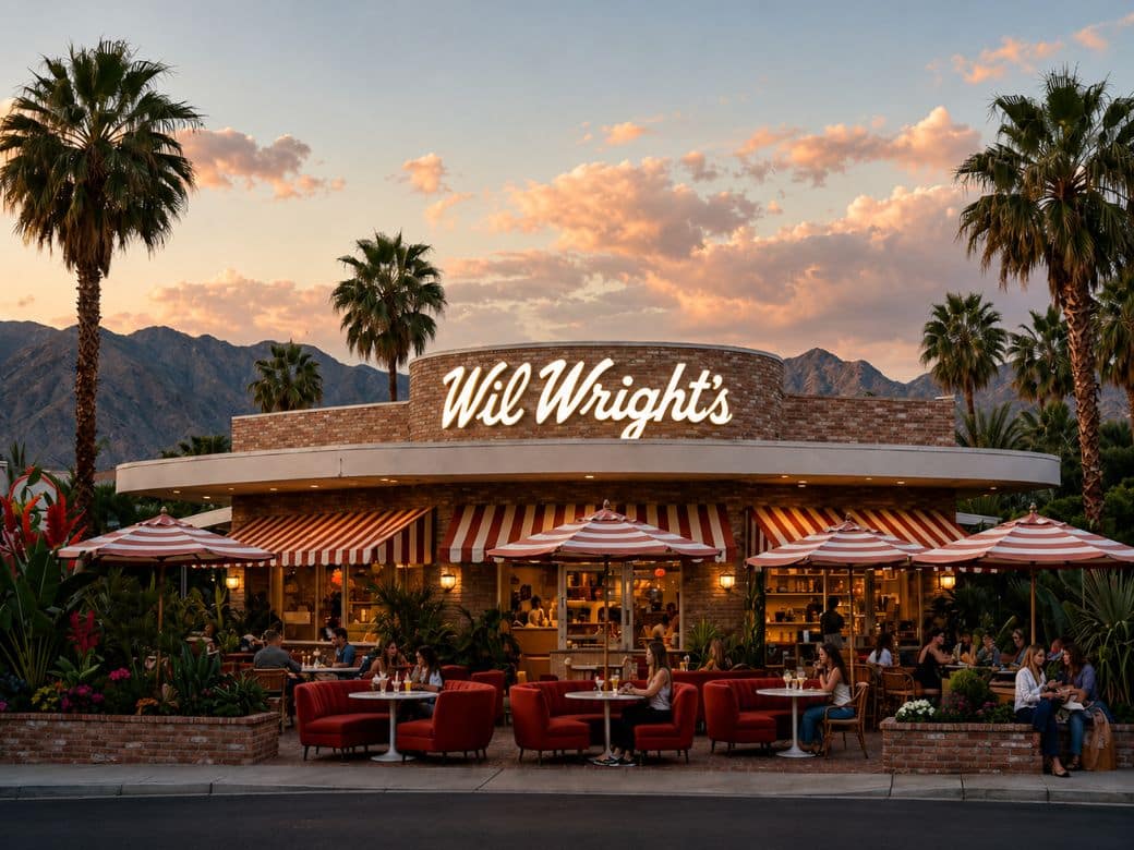 Proposed Wil Wright’s Palm Springs exterior concept